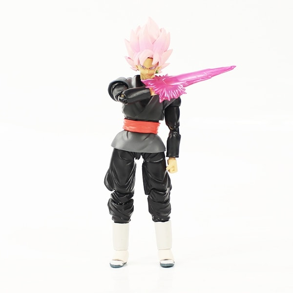 Bevægelige Seven Dragons Z perler fersken rød sort Goku Zamas håndlavet model dukker legetøj ornamenter