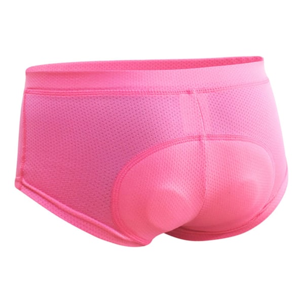 Dames cykelundertøj, 4D polstret cykelshorts cykelcykel underbukser MTB bjerg, 100% ny pink