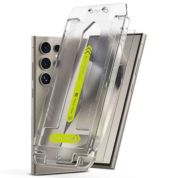 Ringke Galaxy S24 Ultra 2-PACK Easy Slide Skärmskydd Härdat Glas{qw} 80