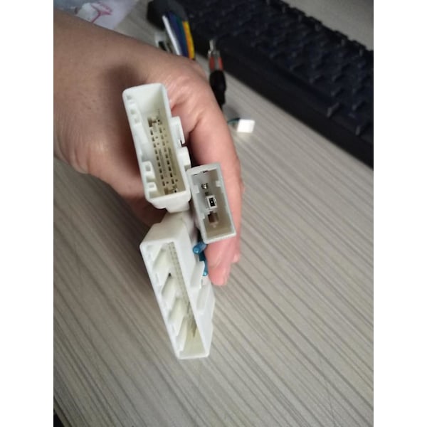 Bil Stereo Radio Kabel Ström Kontakt Adapter med Canbus Decoder för Qashqai X-Trail Bilradio Multimedia Videospelare Android universal