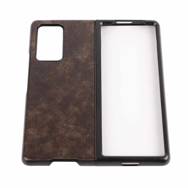 Nahkainen puhelinkotelo Samsung Galaxy Z Fold 2:lle, suojakotelo, putoamissuoja (vihreä)