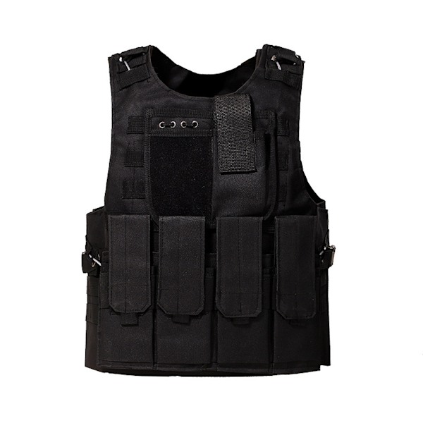 Sort Airsoft Vest Taktisk Molle Hær Vest Jagt Vest Jakke Til Mænd