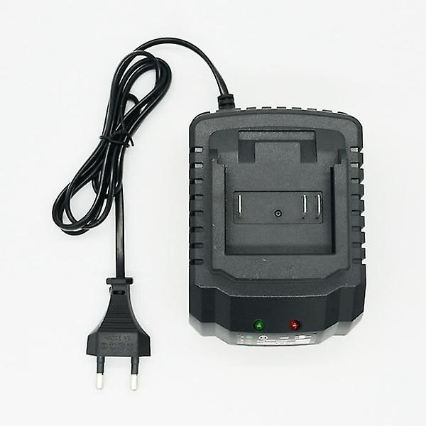 Lader kompatibel med Makita Lithium 18v 21v batteri Bruk strøm Eu plugg svart ingen