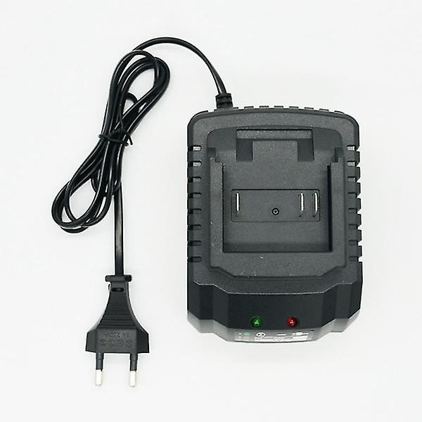 Oplader kompatibel med Makita Lithium 18v 21v batteri Anvend strøm EU stik sort ingen