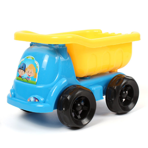 Strandleksaksbilsset för barn Sandgrävande Spade Hink Sandleksaker D-19 Piece Set
