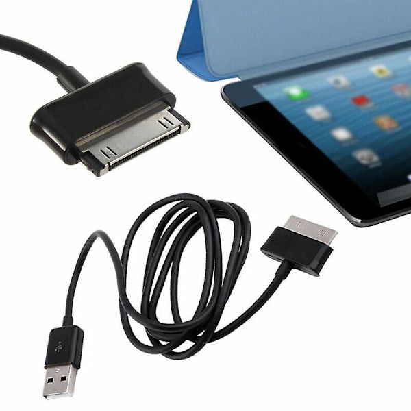 USB Datakabel Lader for Samsung Galaxy Tab 2 Nettbrett P5110 8.9\"