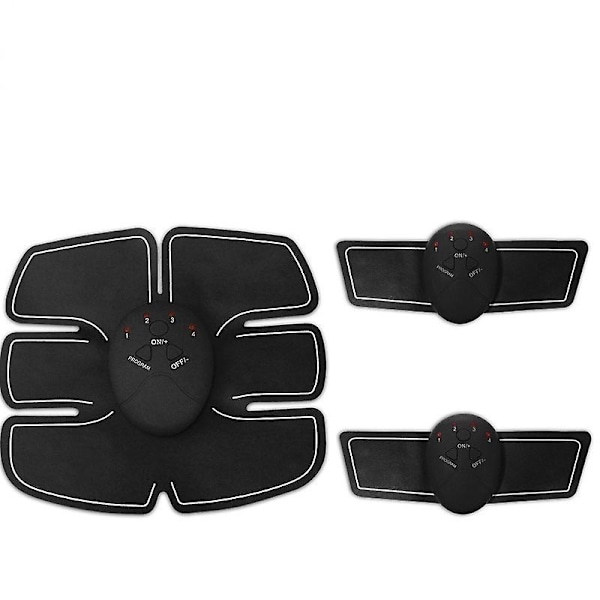 EMS Muskelstimulator, EMS Träningsenhet, EMS Magtränare, USB Laddningsbar Bärbar Muskelstimulator, Magtränare Elektrisk