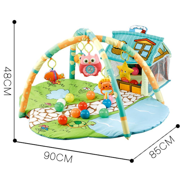 Ladida Baby Gym Happy Space Leikkiteline Sininen Blue one size