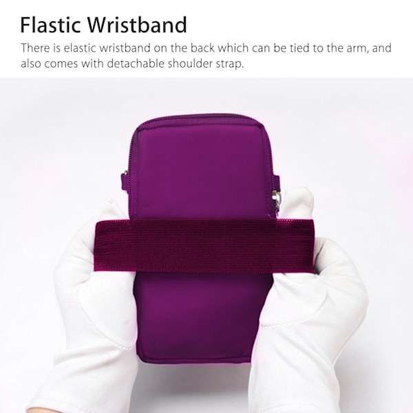 INF Olkalaukku matkapuhelimelle Purple Small