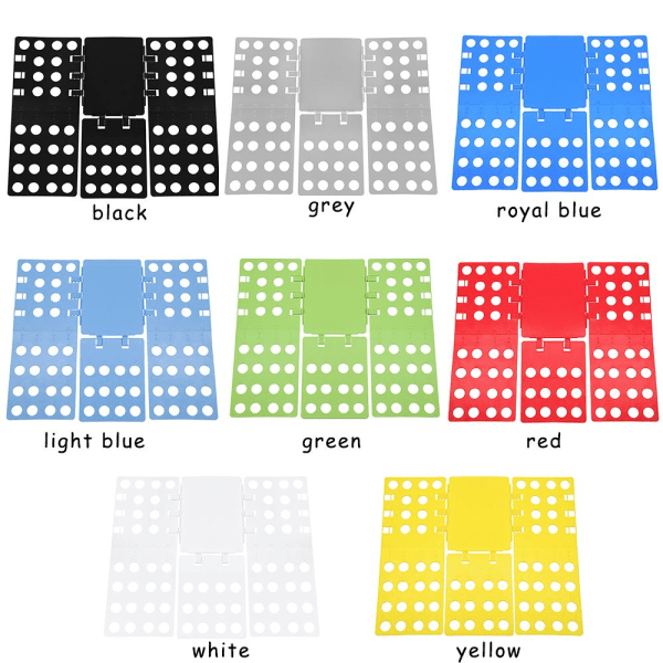 Clothes Folding Board Quick Fold Kläder ljusblå