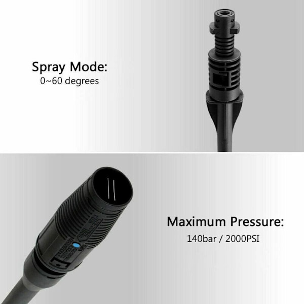 Karcher K1 K2 K3 K4 K5 K6 K7 Højtryksrenser Sprøjtepistol Dysespids