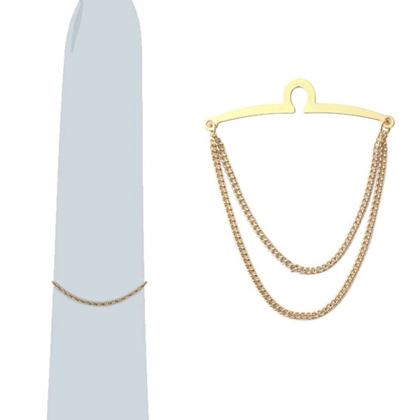 Slipklämma Slipkedja SILVER Silver