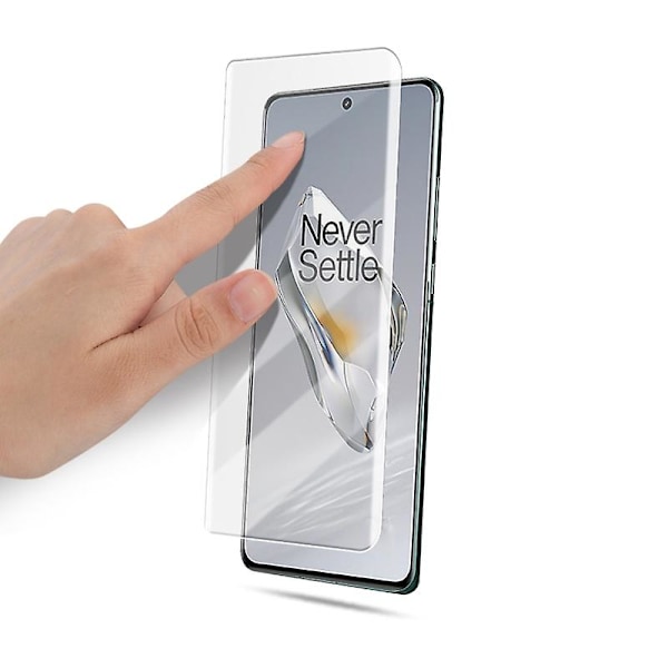 MOCOLO UV-nestesuojakalvo OnePlus 12 5G:lle, 3D kaareva karkaistu lasikalvo