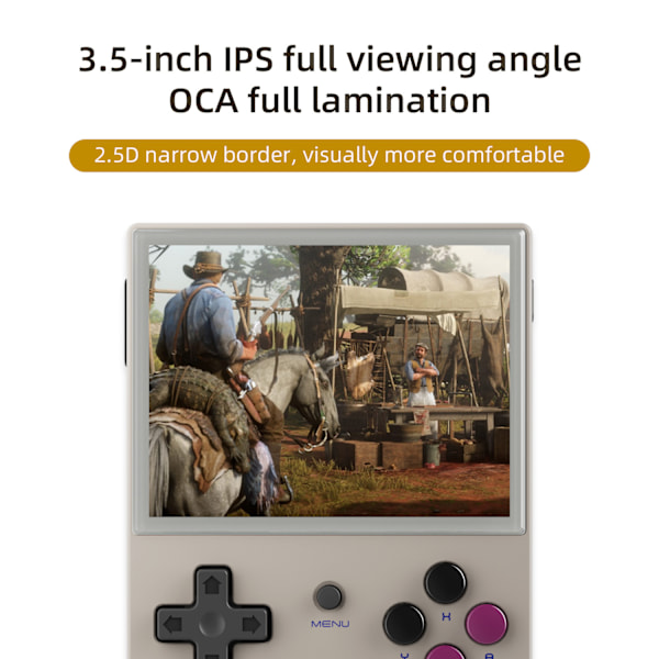 RG35XX avoimen lähdekoodin kannettava 3,5 tuuman IPS HD mini arcade retro videopelikonsoli