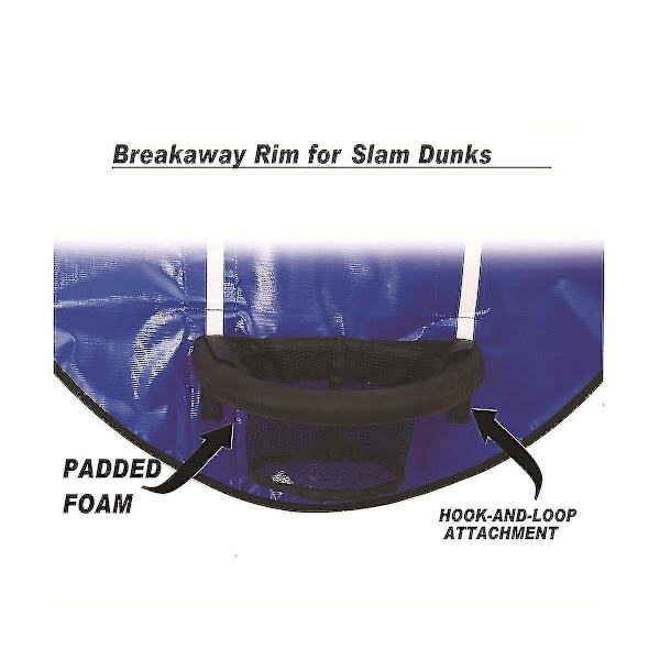 Trampolin basketball med mini basketball Let at installere basketball Trampolin til pauser