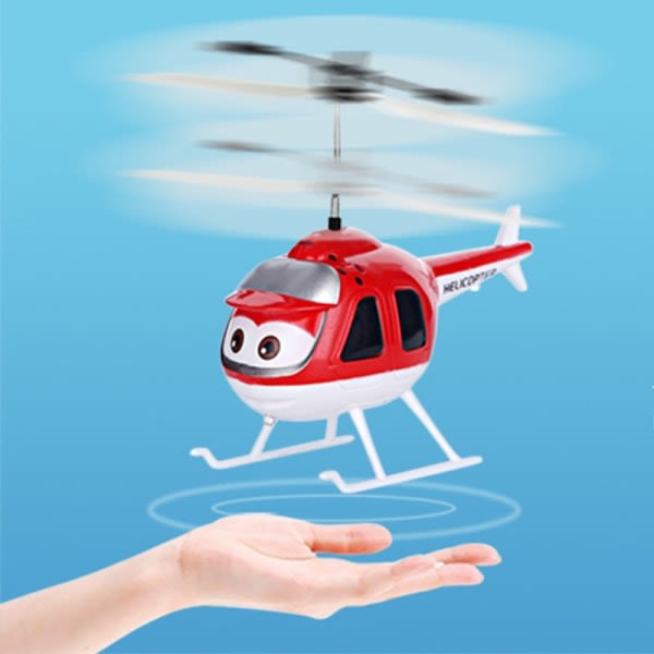 Mini RC Helikopteri Drone Med Vattendroppe Kontroll Modell Cartoon Gest Sensing Flygplan Infraröd Plan Leksaker För Barn