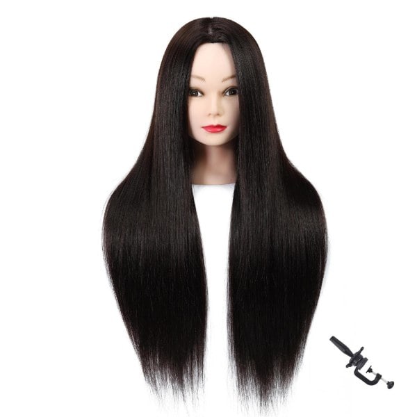 65CM Mannequin Head Hairdressing Training Cosmetology Mannequin SQBB