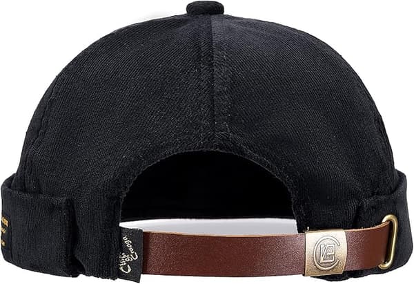 Watch Cap Commando Arbejds Beanie Corduroy Docker Leon Brimless Hat Rullet Kant Havnehat