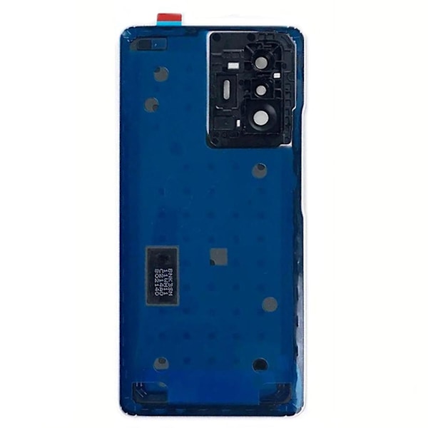 for Xiaomi 11T 5G / 11T Pro 5G Bakdeksel med Kameraring Linsebeskyttelse Erstatningsdel - B-WELLNGS Black