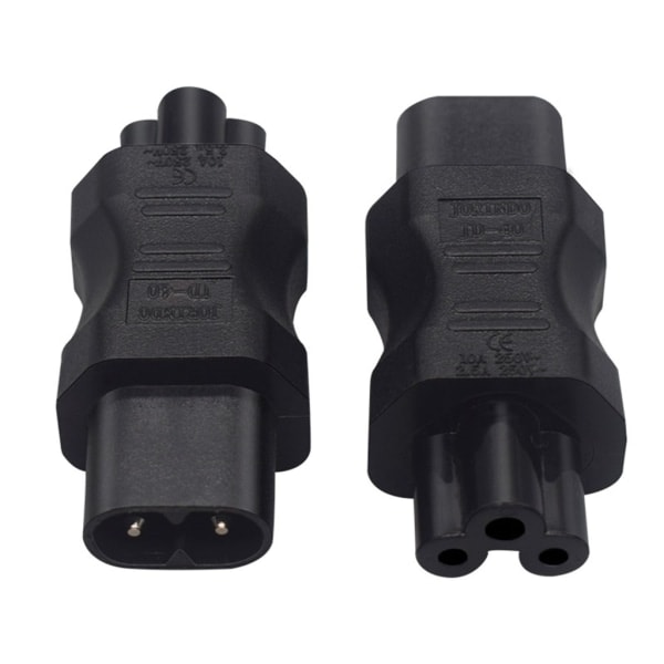 C7 till C8 rak adapter hane till hona Adapter C7 till C8 adapter Kabeladapter C8 till C13/C8 till C15/C8 till C5 Kompakt- null - C8 till C5