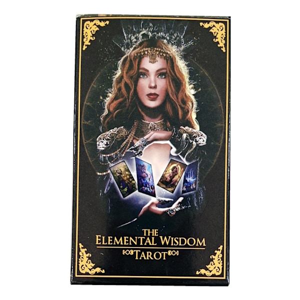 Elemental Wisdom Oracle Tarot Kort Spådomskort