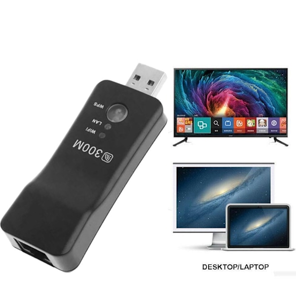 NY Samsung Kompatibel Smart TV Trådlös Wifi Lan Adapter WIS09ABG-WELLNGS
