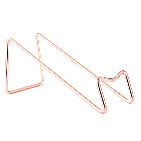Metallisk vinstativ Veggmontert rødvinflaskeholder Rose Gold