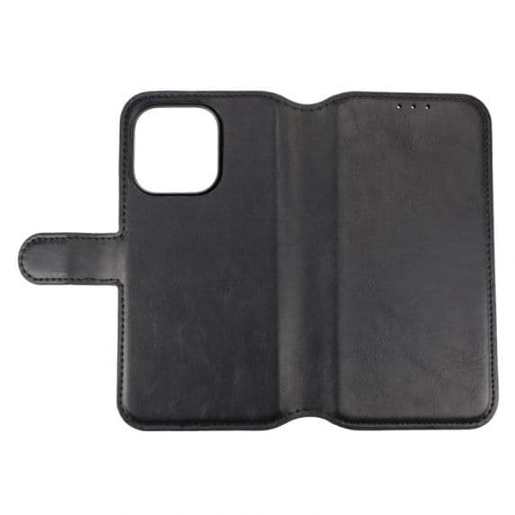 iPhone 15 Pro Plånboksfodral Magnet Rvelon - Svart(xh)