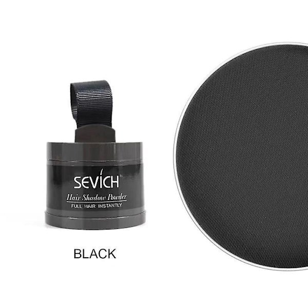 Sevich Vandtæt Hårpudder Concealer Root Touch Up Volumengivende Dækning A Black