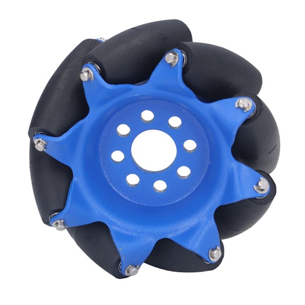 3in 45° Omnidirectional Wheel with 8 TPU Rubber Drive Rollers Industrial Robot Car Parts Right 5606‑0000‑0076