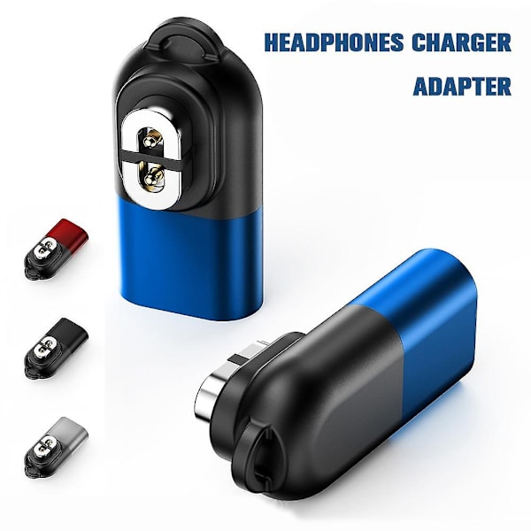Magnetisk USB C-adapter Laddare Typ C Laddningsadapter för Shokz OpenRun Air-WELLNGS Blue
