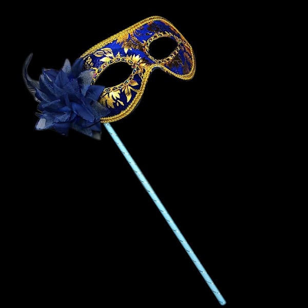 Party Maskeradesett Venetiansk BLÅ【HY】 Blue