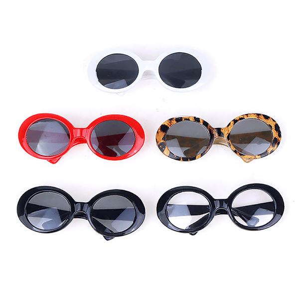 Nukke Cool Lasit Lemmikkieläinten Aurinkolasit 20CM EXO Nuket Lasit Puku Red