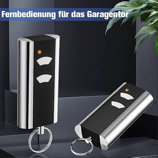 Garageport fjernbetjening til Entrematic RCU 433-2, til Crawford Standard Steel 433.92 Garageport nøgle
