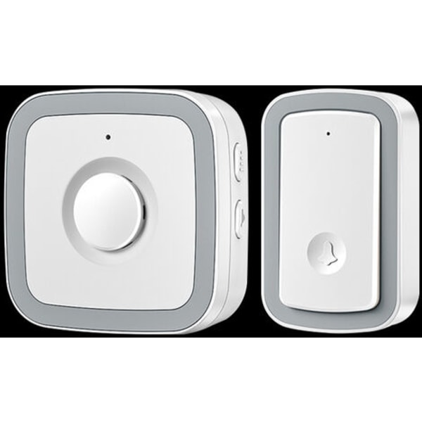 Doorbell, 300m Waterproof Outdoor Wireless Doorbell, 58 Melodies 4 Level Volume, LED Flash, For Home, Office, Hotel,