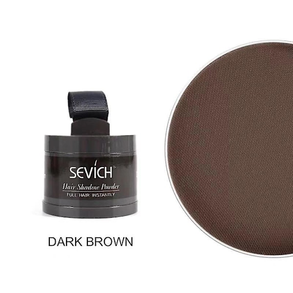 Sevich Vandtæt Hårpudder Concealer Rod Touch Up Volumiserende Cover Up A Dark brown