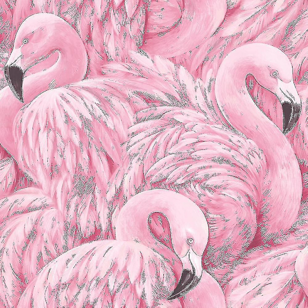 Flamingo Wallpaper Pink Rasch 277890