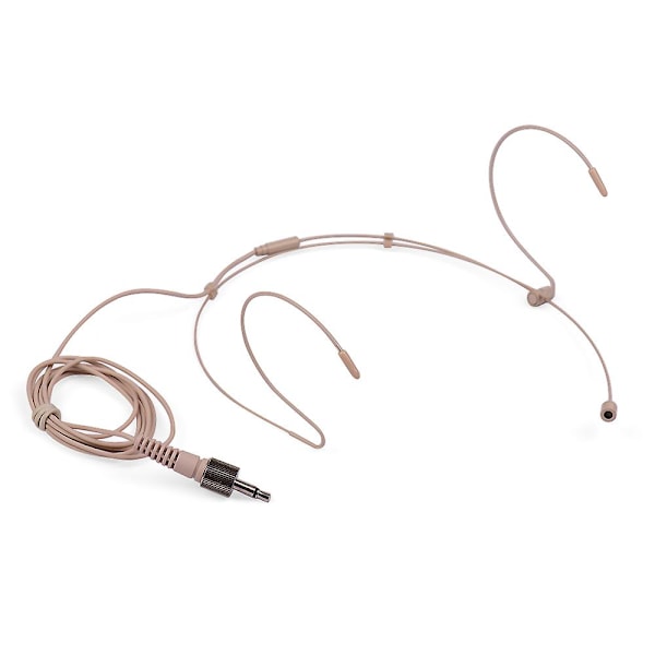 Lättviktigt huvudmonterat headsetmikrofon Kondensatormikrofon 3,5 mm kontakt Kompatibel med Sennheiser trådlös sändare