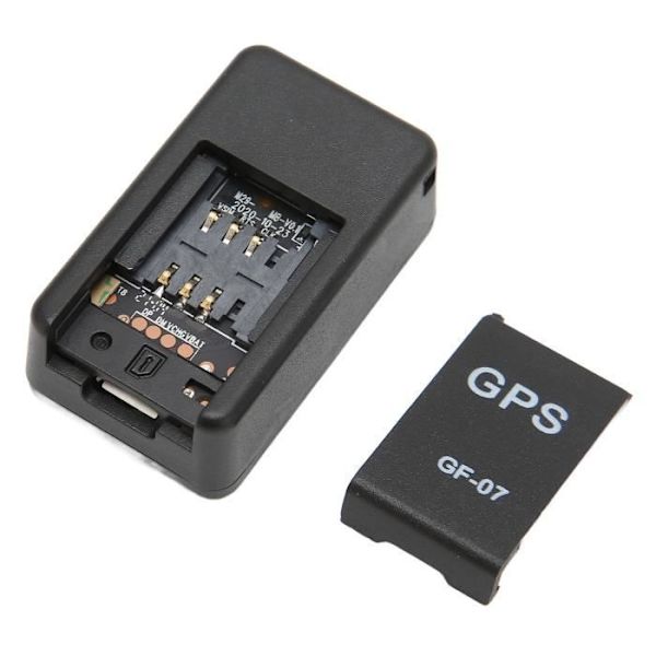 HURRISE mini GPS locator Magnetisk GPS-locator, realtidsoptagelse alarm, mini multi-funktion GPS-tracker