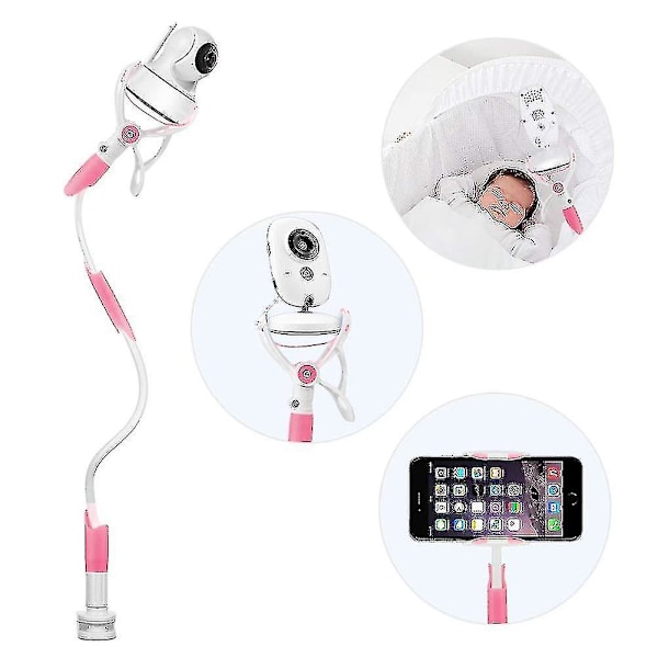 Camera Mount, Universal Baby Monitor Holder, Mobile Phone Holder, Compatible with