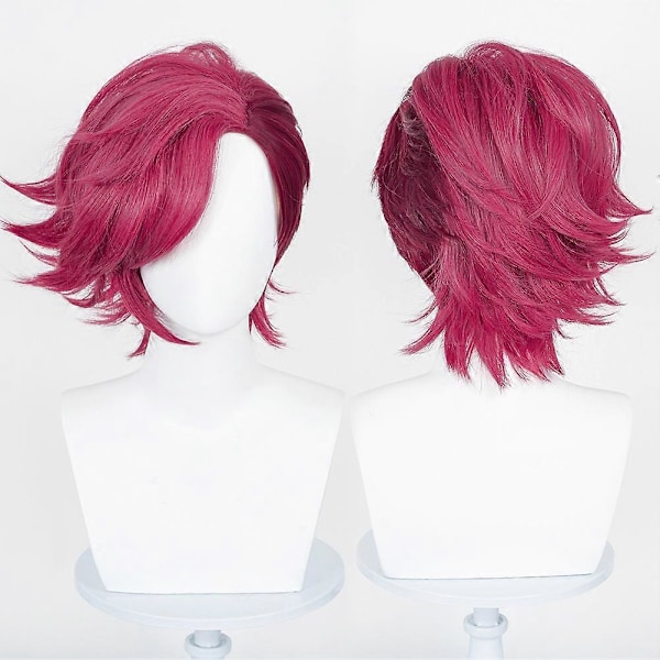 Arcane Vi Cosplay Sheriff Klær Parykker Anime Spill LoL 2 Kostyme Voksen Kvinne Rollelek Frekke Klær Party Forkledning Klær PARYKK【HY】 WIG XXXL