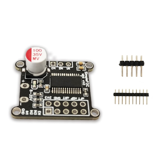 SVPWM/SPWM-styringsalgoritme for FOC-kontrolldriver DC-motordriverkort