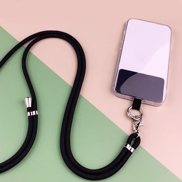 Telefonkabel Telefonrem Lanyard GRÅ grey