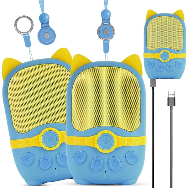 Walkie talkies for kids Rechargeable 2-pack, toys for 3 4 5 ,