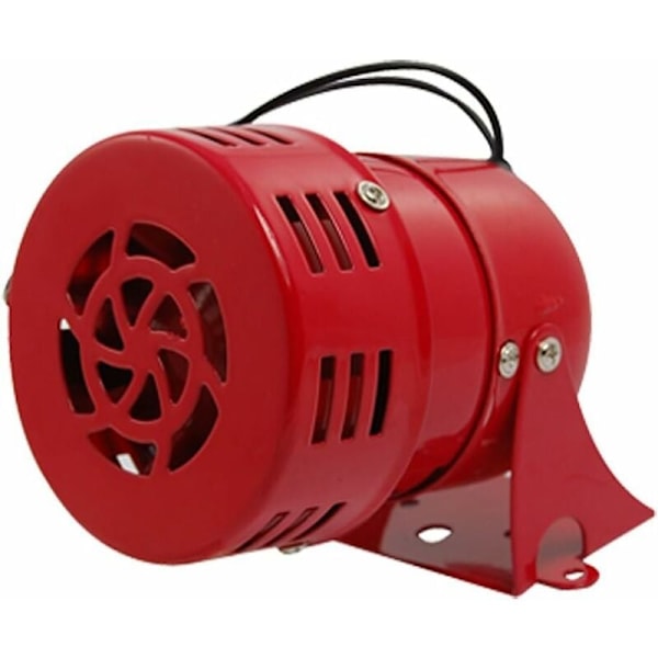 Red Metal Engine Shoots Air Raid Siren Horn Alarm-Fei Yu