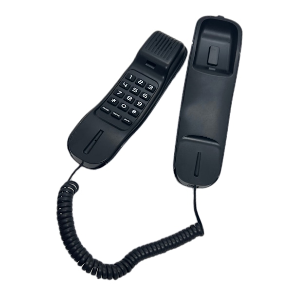 KX-T638 Wall Mounted Telephone Desk Telephone Fixed Landline Telephones Redial Pause for Home Office