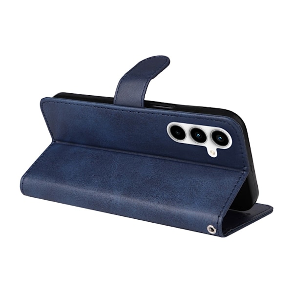 SKALO Samsung A35 5G PU Læder Wallet Case - Flere Farver Blue Blue