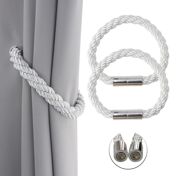 Magnetiske gardinkroge, gardinholdere, rebkroge