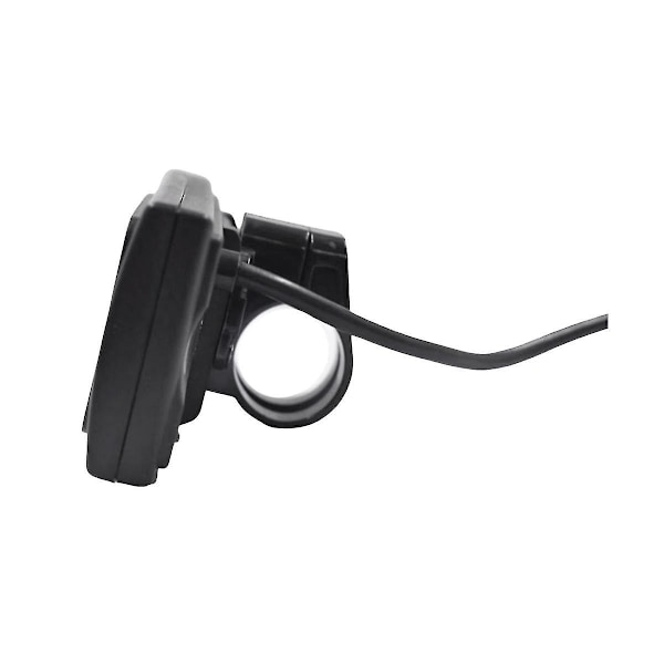 24v/36v/48v S861 LCD Ebike Display Dashboard för Elcykel BLDC Kontroller Kontrollpanel (6pin)-Yvan