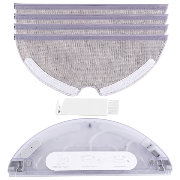 For Xiaomi Dreame D9 D9 Max D9 Pro L10 Pro Trouver Robot LDS Støvsuger Finner Reservedeler Vanntank Moppeklut